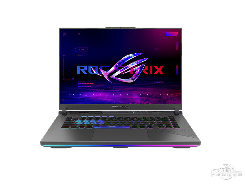 ROG魔霸新锐 2025(酷睿Ultra7 255HX/16GB/1TB/RTX5060/2.5K/165Hz) 前视