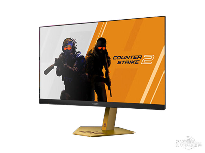 AOC爱攻&CS2联名定制 CS24A 45度正面