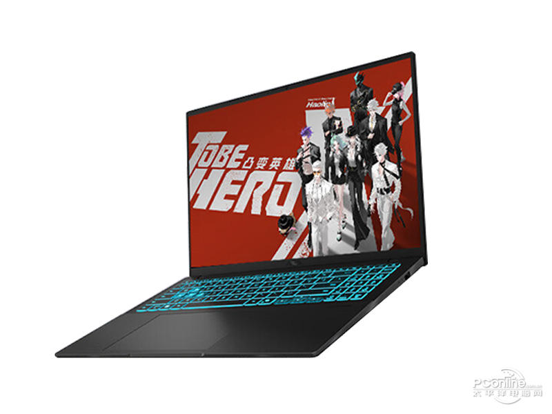 华硕无畏Pro16 酷睿版 2025(酷睿5 210H/16GB/1TB/RTX5050) 侧视