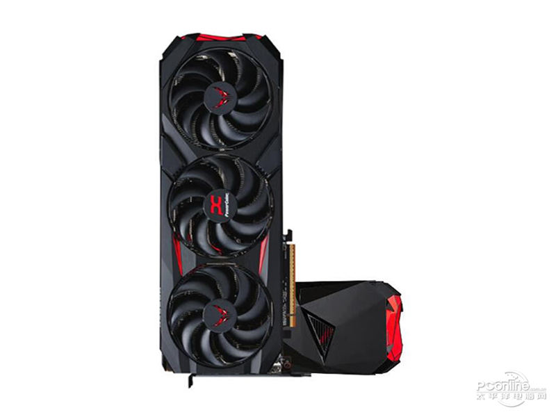 撼讯AMD RADEON RX 9070XT 红魔BP版 16GB 正面